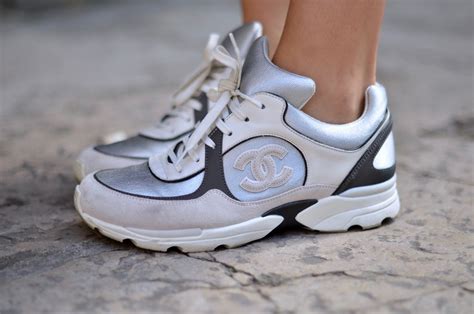 baskets femme chanel|chanel sneakers price.